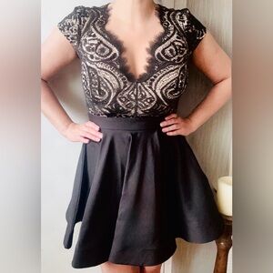 Honey Mini Dress by Chelsea. Medium. Black